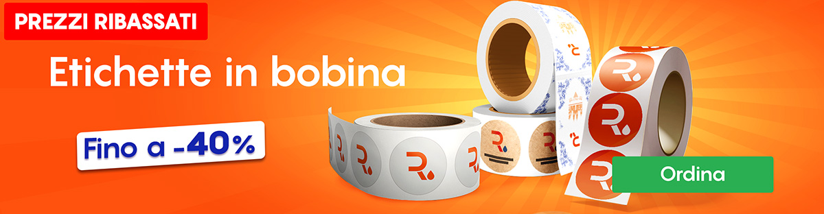Etichette in bobina