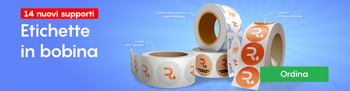 Etichette in bobina