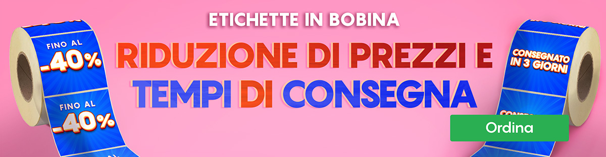 Etichette in bobina