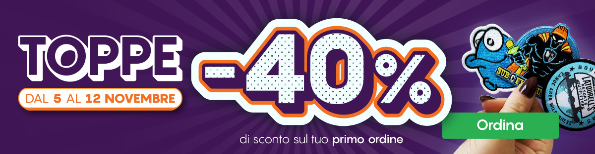 Toppe personalizzate