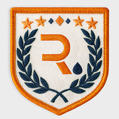 Stampa toppa 50% ricamata personalizzata