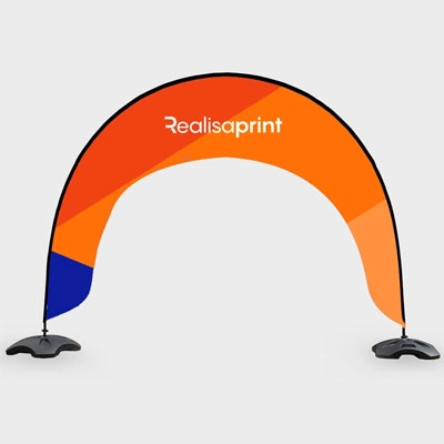 Stampa arco pubblicitario personalizzato