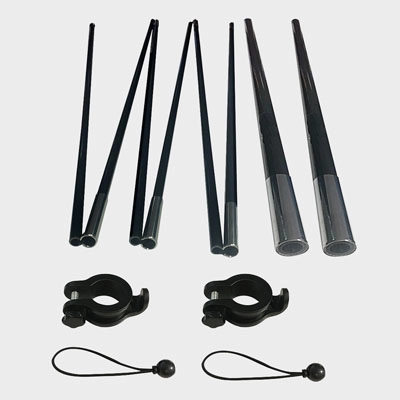 Stampa struttura arco pubblicitario