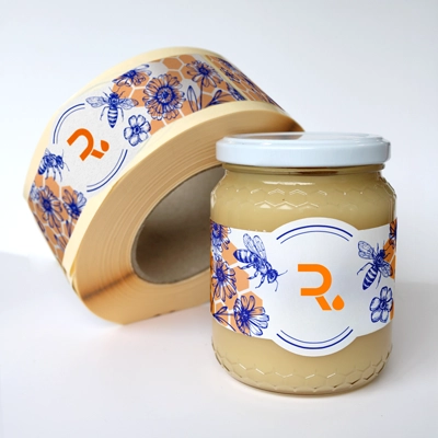 etichetta per barattoli