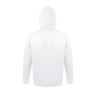Felpa personalizzata unisex Eagle bianco schiena