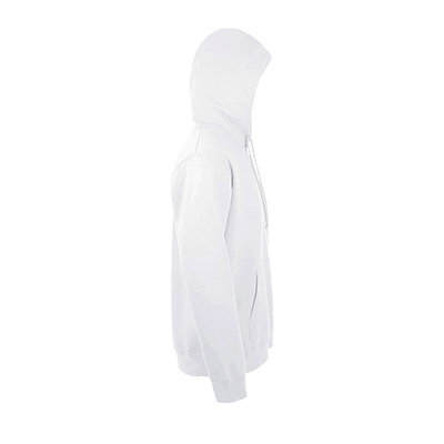 Felpa personalizzata unisex Eagle bianco profilo