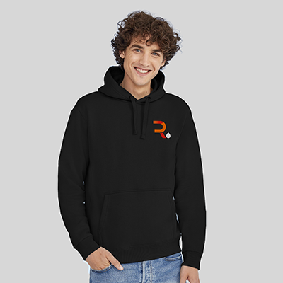 Felpa personalizzata uomo Dream nero