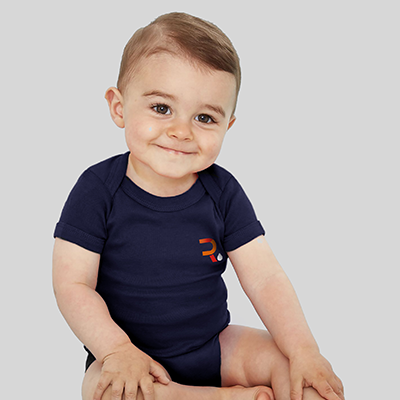 Maglietta personalizzata bambino Booboo blu oltremare