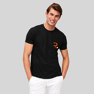 Maglietta personalizzata Classic unisex nero