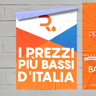 Poster in carta blueback