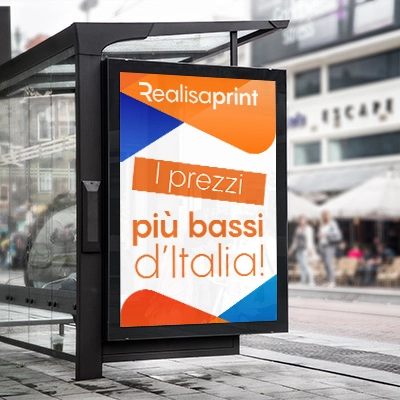 Manifesti per pensiline di autobus