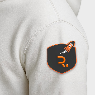 Stampa toppa in velcro indossata personalizzata