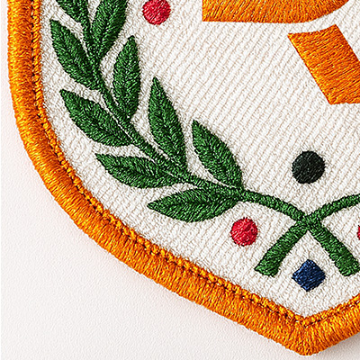 Stampa toppa 50% ricamata zoom personalizzata